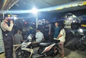 Polres Parimo Gelar Patroli Malam