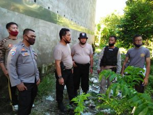 Kapolres,Sekab Parimo dan Kalapas Tinjau TKP Pembunuhan Sadis Di Sienjo