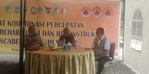 BPBD Sulteng Gelar Rakor Percepatan Rehabilitas dan Rekonstruksi Pasca Bencana 2020