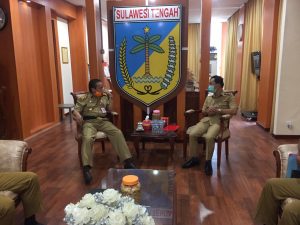 Bertemu Gubernur,  Bupati Sigi Bahas Sektor Di Bidang Pertanian