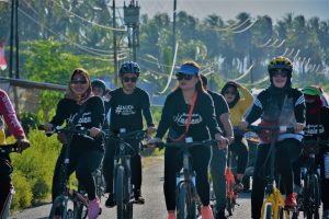 “Fun Bike” Sampo_Roa Bersama Komunitas Bersahaja, Ajak Masyarakat Pola Hidup Sehat Ditengah Pandemi