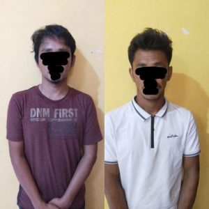 Polres Tolitoli Amankan Dua Pemuda Yang Lagi Asik Pesta Sabu