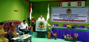 Terpilih Secara Aklamasi, Salim Baculu Pimpin Partai Berkarya DPW Sulteng
