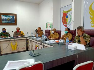 Rakor Penyelesaian Bantuan Stimulan Tahap II, Kepala BPBD Sigi “Super Cuek”