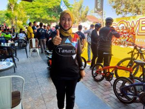 “Fun Bike Merah Putih” Imelda : Selain Menjaga Kebugaran Tubuh, Protokol Kesehatan Tetap Kita Terapkan