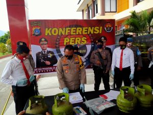 Tak Miliki Izin, Pedagang Tabung Gas 3 Kg Di Kalukubula Dibekuk Aparat Polres Sigi