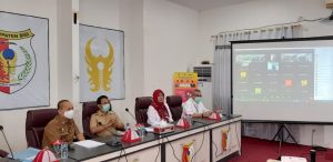 Pemkab Sigi Gelar Rakor Virtual Terkait Pengelolaan Sampah Dengan Kementerian PUPR RI