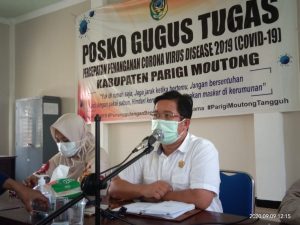 Breaking News, 1 Warga Gorontalo Berada Di Parimo Positif Covid Setelah Cipika Cipiki