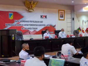 Rakor Penyelesaian Aset Bermasalah Antara Pemerintah Daerah