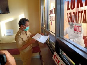 Lengkapi Syarat Administrasi, Mohamad Irwan Datangi Polres Sigi Urus SKCK