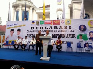 Bacakan SK DPP, Golkar Pastikan Usung Rusdy – Ma’mun Pada Pilgub Sulteng