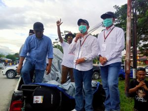 Didepan Relawan Pendukungnya, Irwan-Samuel Berpesan Untuk Tak Menghujat Kandidat Lain