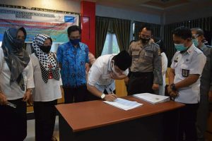 Pemkot Palu Gandeng RS Pelyanan Akte Lahir Online.