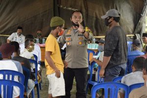 Kerap Bertikai, Kapolres Sigi Damaikan Dua Desa Di Dolo Barat