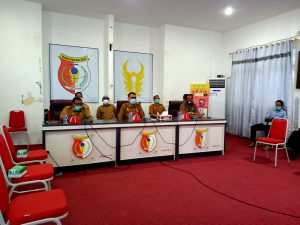 Rakor Virtual Penanganan Covid Dan Stabilitas Keamanan Proses Pilkada 2020