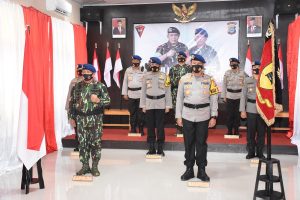 Kapolda Abd. Rakhman Baso Hadiri Upacara HUT Brimob Ke 75