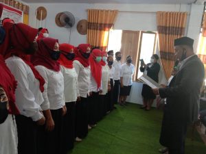 Sebanyak 55 Anggota PTPS Kec.Dolo Dilantik Dan Langsung Mengikuti Bimtek