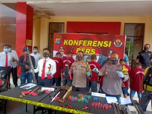 11 Pelaku Tawuran Desa Pesaku Dan Rarampadende, Terancam Hukuman 10 Tahun Penjara