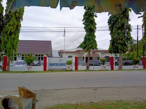 Dalam Rangka Mensterilkan, Hari Ini Satgas Covid-19 Sigi, Lakukan Penyemprotan