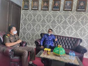 Jelang Akhir Masa Tugas Selaku Pjs. Bupati Sigi, Sisliandy Silaturrahim Ke Kejari Donggala