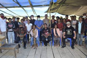 Kapolda Bersama Kapolres Sigi Dampingi Tim Asistensi Mabes Polri, BNPT Dan LPSK Kunjungi Warga Lemban Tongoa