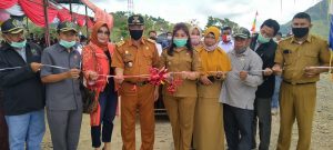 Wabup Paulina, Resmikan Destinasi Wisata Menara Bambu Di Sigi