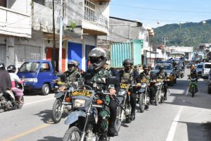 Jamin Keamanan Pilkada, TNI Polri Di Toli-Toli Patroli Bareng