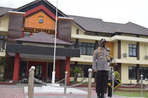 Kapolres Sigi Pimpin Apel Gelar Pasukan Operasi Lilin Tinombala 2020