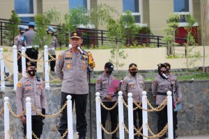 Wakapolda Sulteng Berikan Apresiasi Pada Personil Pengamanan TPS