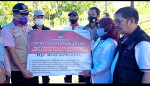 KEMENSOS RI Bantu Rp.458.426.000 Korban Lemban Tongoa, Sigi