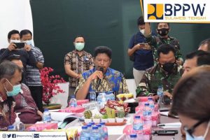 Rakor Tatap Muka Terkait Percepatan Pembangunan Huntap