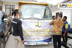 BPPW Sulteng Turunkan Aksi Cepat Tanggap Bencana Sulbar