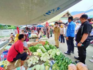 Antisipasi Penyebaran Covid, Bupati Sigi Sampaikan Hal Ini Pada Pengunjung Pasar Dolo