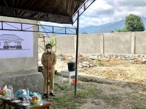 Pembangunan TPA Tinggede, Bupati Sampaikan Terima Kasih Pada Donatur Hikmah Hidayat