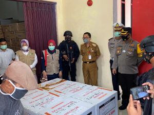 Polda Sulteng Kawal Langsung Vaksin Sinovac