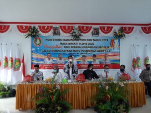 Bupati Sigi Hadiri Konferensi PGRI Kabupaten Masa Bhakti 2020-2025