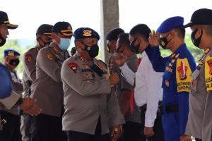 Kunker Di Polres Touna, Kapolda Sulteng : Bekerjalah Melayani Masyarakat