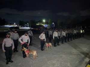 Tim SAR Ditsamapta Polda Sulteng Di Kirim Ke Mamuju Sulbar, 2 Ekor Satwa K9 Di Boyong