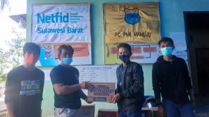 Partai NasDem Salurkan Logistik Ke Dapur Umum PMII Mamuju