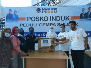 DPW GARNITA Malahayati NasDem Salurkan Bantuan Ke Sulbar