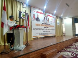 Hadiri Pelantikan Pengurus DPW, DPD, PB Dan AMPB Sulteng, Muchdi PR Targetkan Partai Berkarya Peserta Pemilu 2024 Mendatang