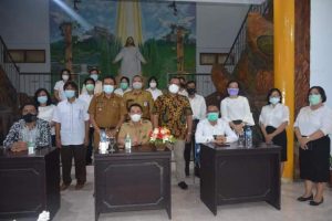 Bersama Pengurus Sinode GPID Palu, Bupati Sigi Berharap Program Keagamaan Terus Mendapatkan Dukungan Dan Do’a