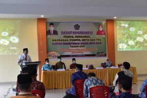 Pendis dan Pokjawas Kankemenag Palu Gelar Rakor Beraama Lembaga Pendidikan Islam