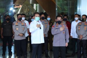Di Kunjungi Kapolri, Jaksa Agung RI : Ini Tonggak Peningkatan Sinergitas