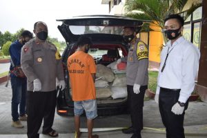 Polres Sigi Tangkap Pelaku Yang Mengangkut Hasil Tambang Ilegal