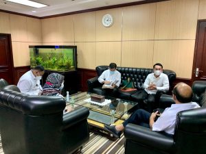 Temui Dirjen Kementerian Lingkungan Hidup Dan Kehutanan RI, Bupati Sigi Bahas Hal Ini