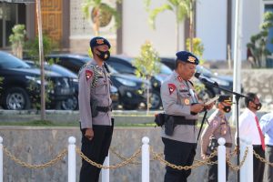 Kapolda Sulteng Pimpin Apel Kesiapan Tenaga Vaksinator Dan Tracer Covid-19 Serentak