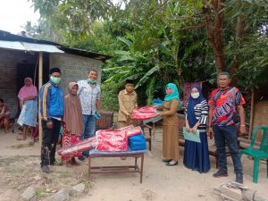 Hari Ini, Dinsos Parimo Bantu Korban Angin Puting Beliung Di Desa Parigimpu’u