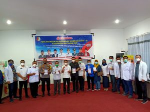 Pelaksanaan Vaksinasi Tahap I Di Sigi Berjalan Lancar