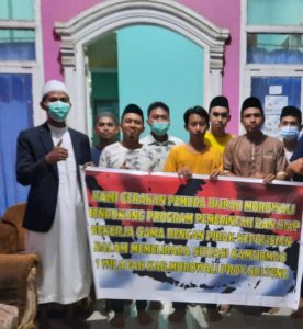 Pemuda Hijrah Morowali : Tangkal Radikalisme, Penyebaran Berita Hoax dan Dukung Program Vaksinasi Covid 19